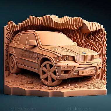 3D мадэль BMW X5 E53 (STL)